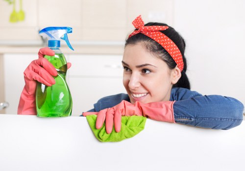 Finchley cleaners delivering a polished final clean
